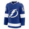 Jake Guentzel Tampa Bay Lightning Fashion7 Home Premium Jersey - Blue - Side View