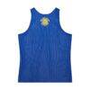 Golden State Warriors Mitchell & Ness Hardwood Classics Reversible Mesh Practice Jersey - - Detail View