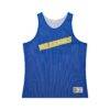 Golden State Warriors Mitchell & Ness Hardwood Classics Reversible Mesh Practice Jersey - - Side View