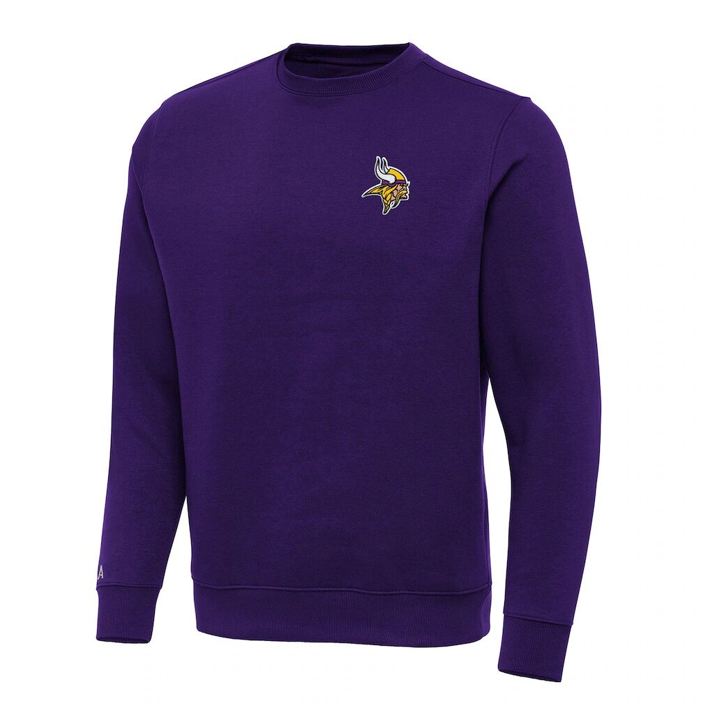 Minnesota Vikings Antigua Victory Pullover Sweatshirt