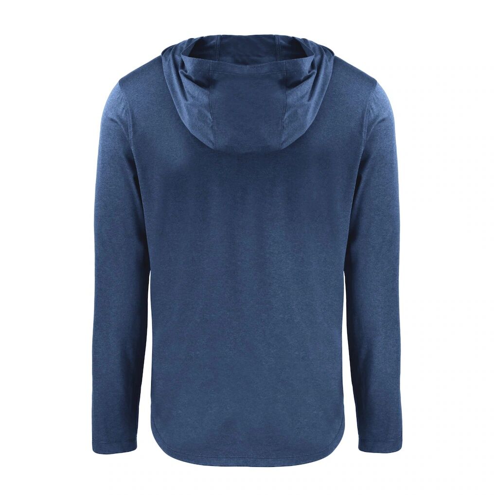 New York Yankees Cutter & Buck Coastline Epic Comfort Eco Recycled Hoodie T-Shirt