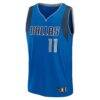 Kyrie Irving Dallas Mavericks Fashion7 Youth Fast Break Replica Player Jersey - Blue - Side View