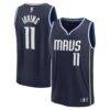 Kyrie Irving Dallas Mavericks Fashion7 Fast Break Replica Player Jersey - Navy - Front View