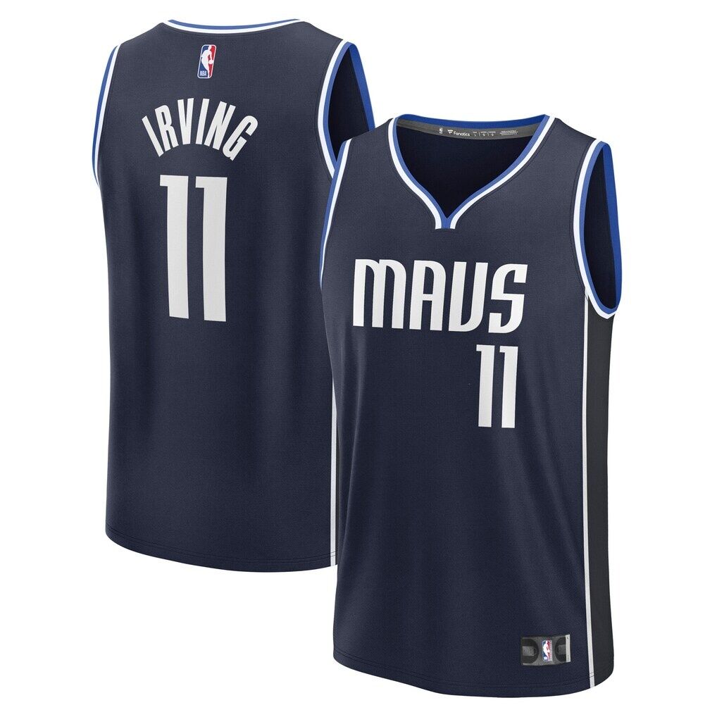 Kyrie Irving Dallas Mavericks Fashion7 Fast Break Replica Player Jersey - Statement Edition