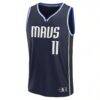 Kyrie Irving Dallas Mavericks Fashion7 Fast Break Replica Player Jersey - Navy - Side View