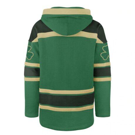 Chicago Bulls '47 McLucky Superior Lace-Up Pullover Hoodie - - Front View