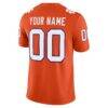 Clemson Tigers Nike Custom Football Game Jersey - Orange - Detail View