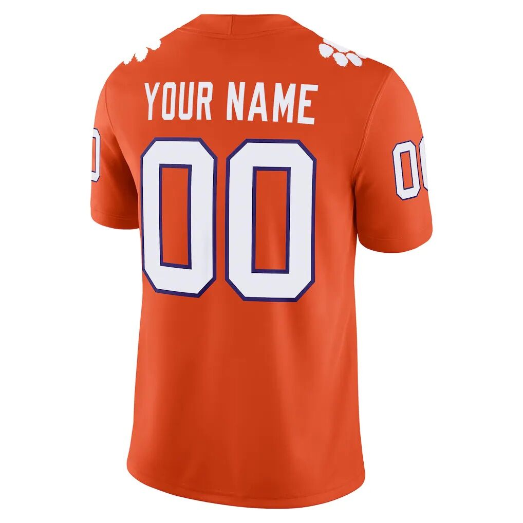 Clemson Tigers Nike Custom Football Game Jersey