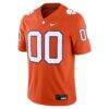 Clemson Tigers Nike Custom Football Game Jersey - Orange - Side View