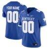 Kentucky Wildcats Nike Custom Football Game Jersey - - Front View