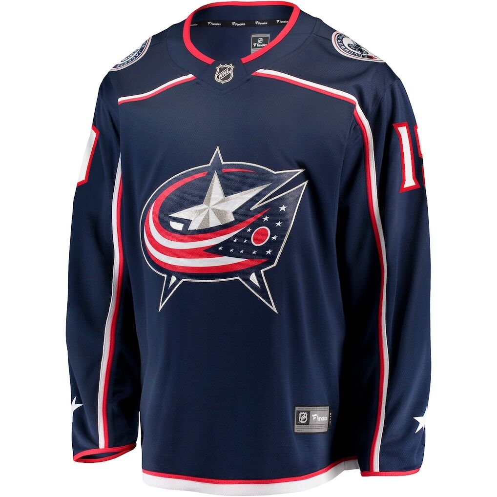Adam Fantilli Columbus Blue Jackets Fashion7 Home Premier Breakaway Player Jersey