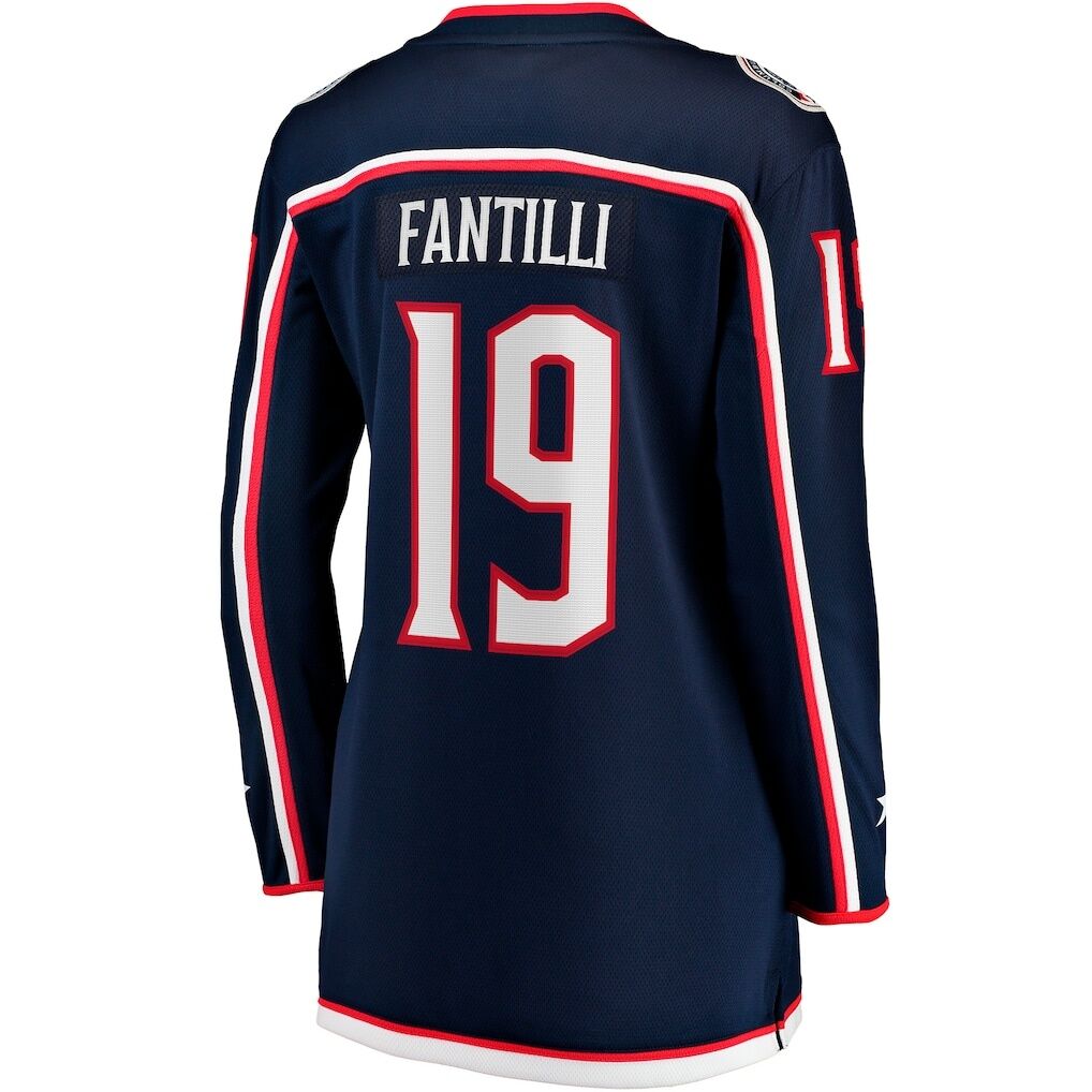 Adam Fantilli Columbus Blue Jackets Fashion7 Women's Home Premier Breakaway Player Jersey Breakaway Jersey