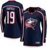 Adam Fantilli Columbus Blue Jackets Fashion7 Women's Home Premier Breakaway Player Jersey Breakaway Jersey - Navy - Front View