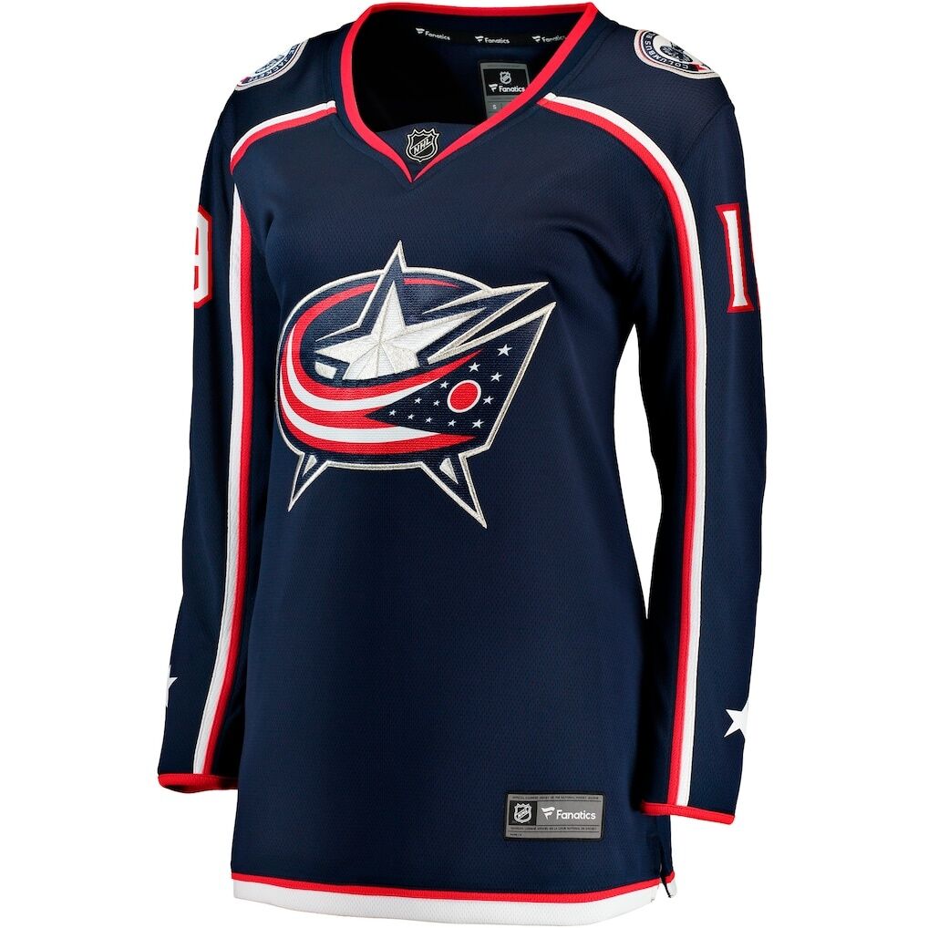 Adam Fantilli Columbus Blue Jackets Fashion7 Women's Home Premier Breakaway Player Jersey Breakaway Jersey
