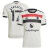 Alejandro Garnacho Manchester United adidas Originals 2024/25 Third Authentic Jersey - Cream - Front View
