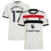 Alejandro Garnacho Manchester United adidas Originals 2024/25 Third Replica Jersey - Cream - Front View