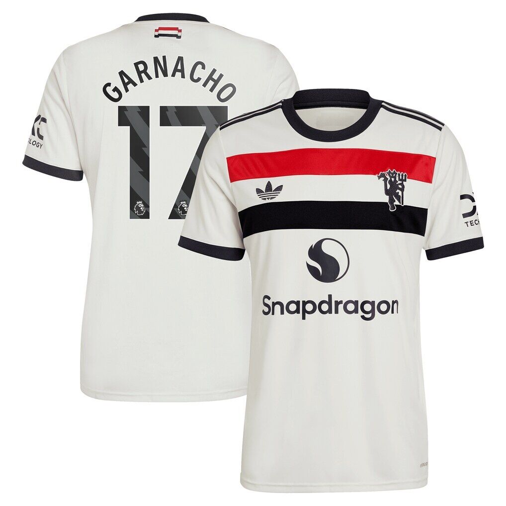 Alejandro Garnacho Manchester United adidas Originals  2024/25 Third Replica Jersey