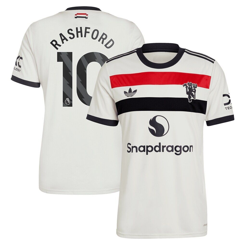 Marcus Rashford Manchester United adidas Originals  2024/25 Third Replica Jersey