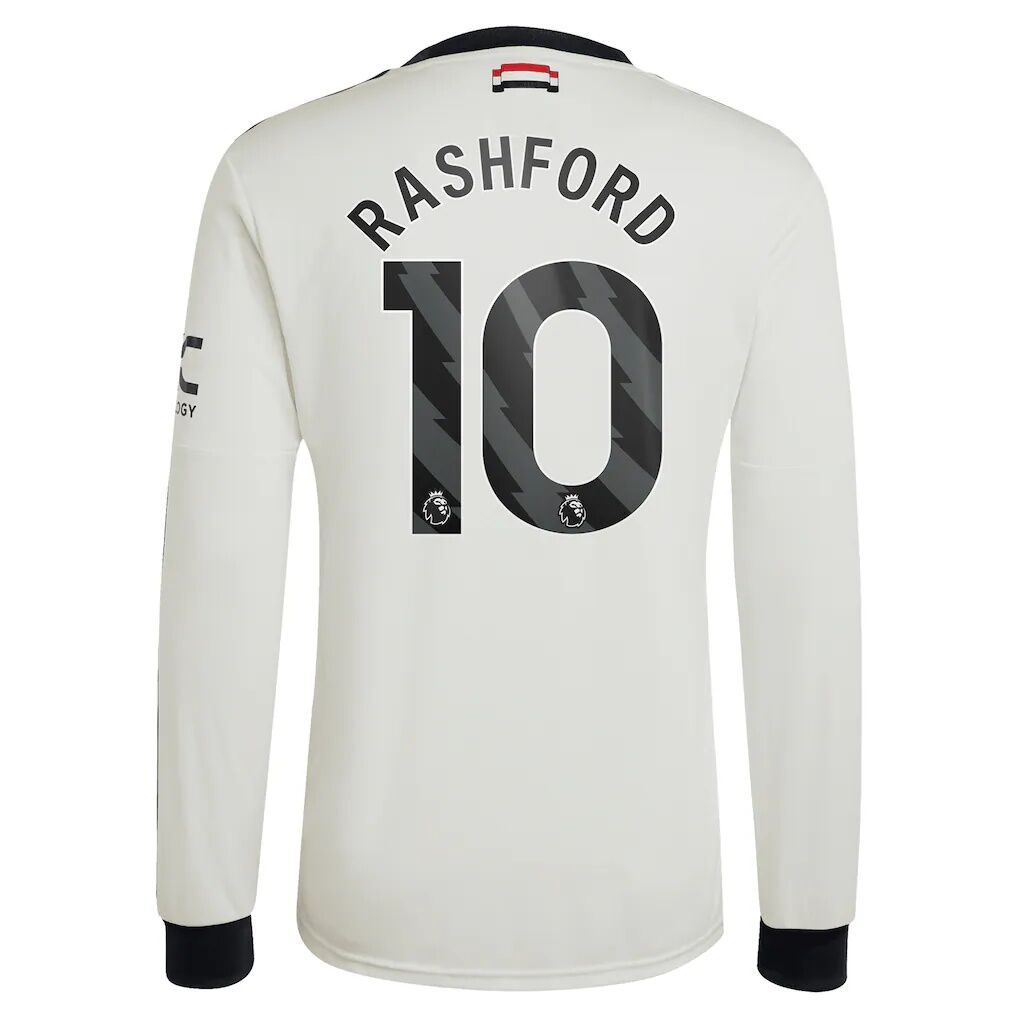 Marcus Rashford Manchester United adidas Originals  2024/25 Third Replica Long Sleeve Jersey