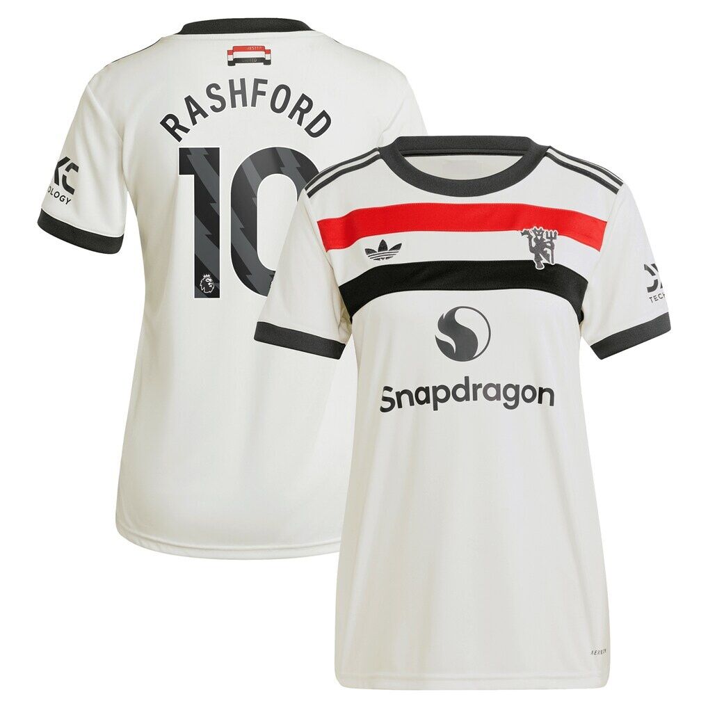 Marcus Rashford Manchester United adidas Originals Women’s 2024/25 Third Replica Jersey