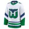 Carolina Hurricanes Fashion7 Throwback Premium Jersey - White - Side View