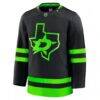 Dallas Stars Fashion7 Alternate Premium Jersey - Black - Side View