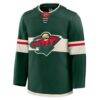 Minnesota Wild Fashion7 Home Premium Jersey - Green - Side View