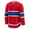 Montreal Canadiens Fashion7 Home Premium Jersey - Red - Detail View