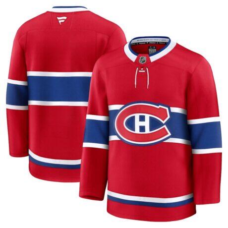 Montreal Canadiens Fashion7 Home Premium Jersey - Red - Front View