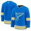 St. Louis Blues Fashion7 Alternate Premium Jersey - Blue - Front View