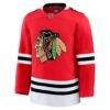 Chicago Blackhawks Fashion7 Home Premium Jersey - Red - Side View