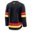 Vancouver Canucks Fashion7 Alternate Premium Jersey - Black - Detail View