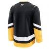 Pittsburgh Penguins Fashion7 Alternate Premium Jersey - Black - Detail View