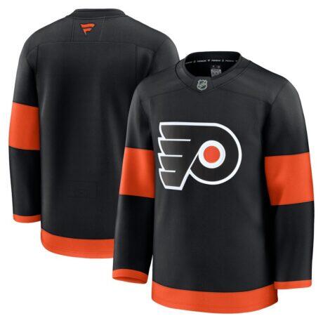Philadelphia Flyers Fashion7 Alternate Premium Jersey - Black - Front View