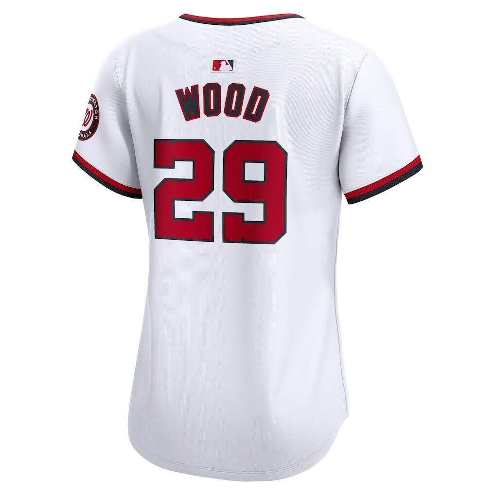James Wood Washington Nationals Nike Women’s Home Limited Player Jersey