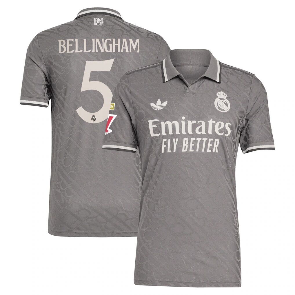 Jude Bellingham Real Madrid adidas Originals 2024/25 Third Authentic Player Jersey