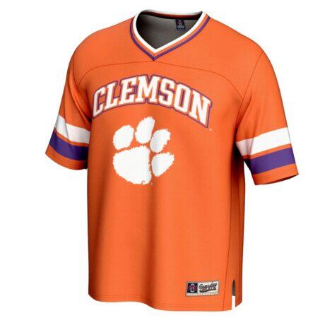 Clemson Tigers GameDay Greats Spirit Football Jersey - Orange - Side View