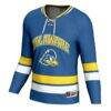 Delaware Fightin' Blue Hens GameDay Greats Spirit Hockey Jersey - - Side View
