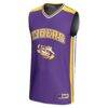 LSU Tigers GameDay Greats Youth Spirit Basketball Jersey - Purple - Side View