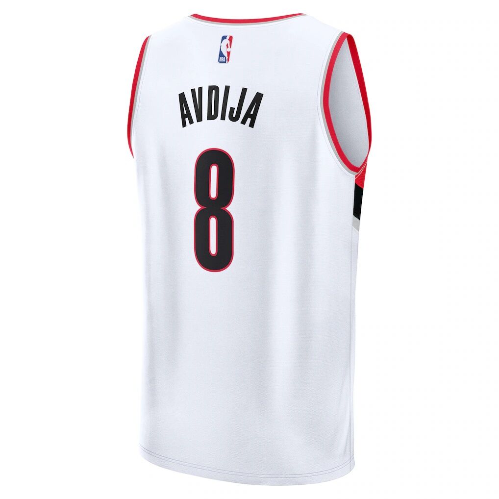 Deni Avdija Portland Trail Blazers Fashion7 Fast Break Replica Player Jersey - Association Edition