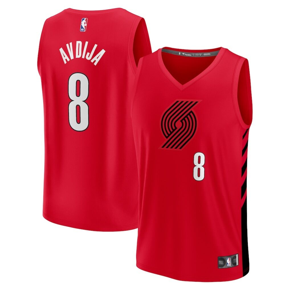 Deni Avdija Portland Trail Blazers Fashion7 Fast Break Player Jersey - Statement Edition