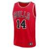 Matas Buzelis Chicago Bulls Fanatics Youth Fast Break Replica Player Jersey - Red - Back View