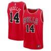 Matas Buzelis Chicago Bulls Fanatics Youth Fast Break Replica Player Jersey - Red - Front View