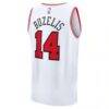 Matas Buzelis Chicago Bulls Fanatics Youth Fast Break Replica Player Jersey - Association - - Back View