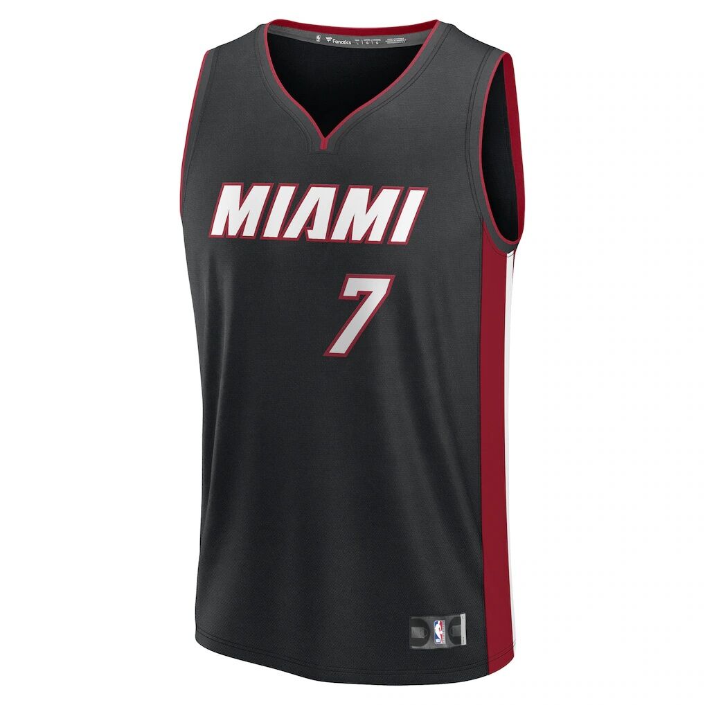 Kel'el Ware Miami Heat Fashion7 Fast Break Replica Player Jersey - Icon Edition