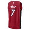 Kel'el Ware Miami Heat Fashion7 Fast Break Player Jersey - Red - Detail View