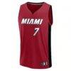 Kel'el Ware Miami Heat Fashion7 Fast Break Player Jersey - Red - Side View