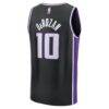 DeMar DeRozan Sacramento Kings Fashion7 Fast Break Replica Player Jersey - Black - Alt2