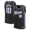 DeMar DeRozan Sacramento Kings Fashion7 Fast Break Replica Player Jersey - Black - Front View