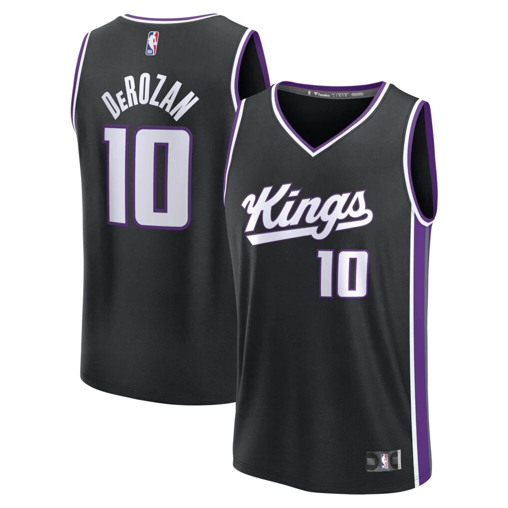 DeMar DeRozan Sacramento Kings Fashion7 Fast Break Replica Player Jersey - Icon Edition